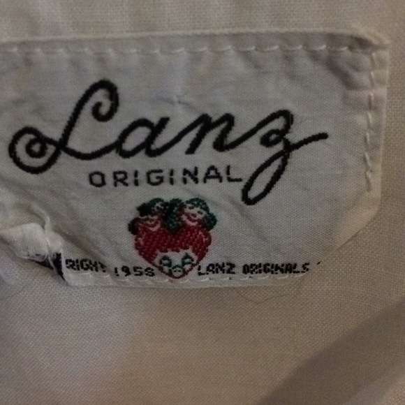 LAST CHANCE Vintage 1958 Lanz of Salzburg 2-piece dress VLV See measurements - Picture 6 of 6